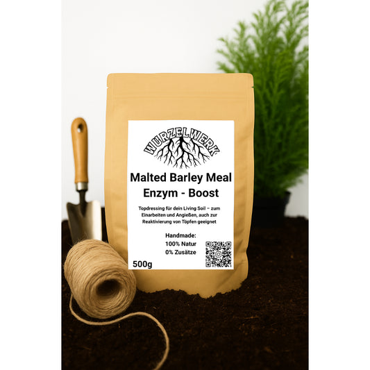 Malted Barley Meal von Wurzelwerk – natürliche Enzymquelle für aktives Bodenleben und gesunde Wurzeln