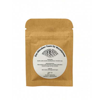 Feines Mikrobenpulver von Wurzelwerk – für Living-Soil-Systeme und biologische Pflanzenernährung